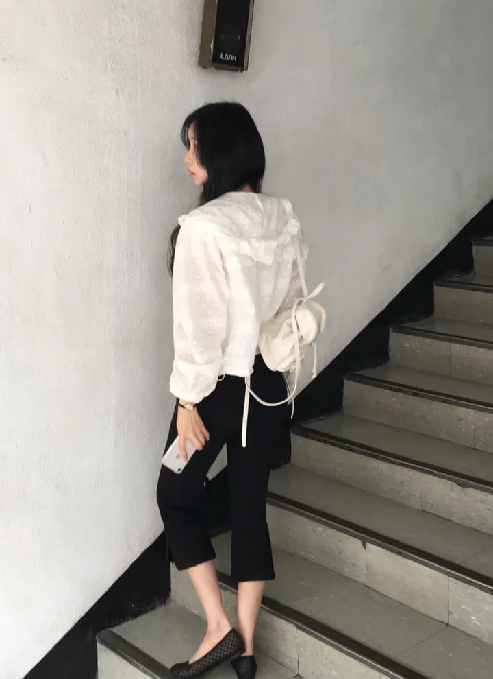 있음 선적 한국 chic 패션 레이스 후드 자외선 차단 셔츠 상세 이미지 8