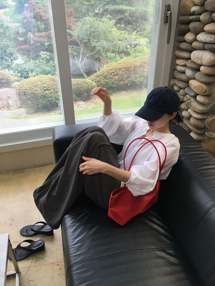 있음 선적 한국 chic 느긋한 루즈핏 디자인 센스 긴팔 셔츠 상세 이미지 38