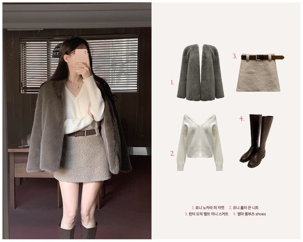 있음 선적 chic 한국 작은 대중 디자인 센스 미니멀리즘 V넥 행침 목 니트 스웨터 상세 이미지 28