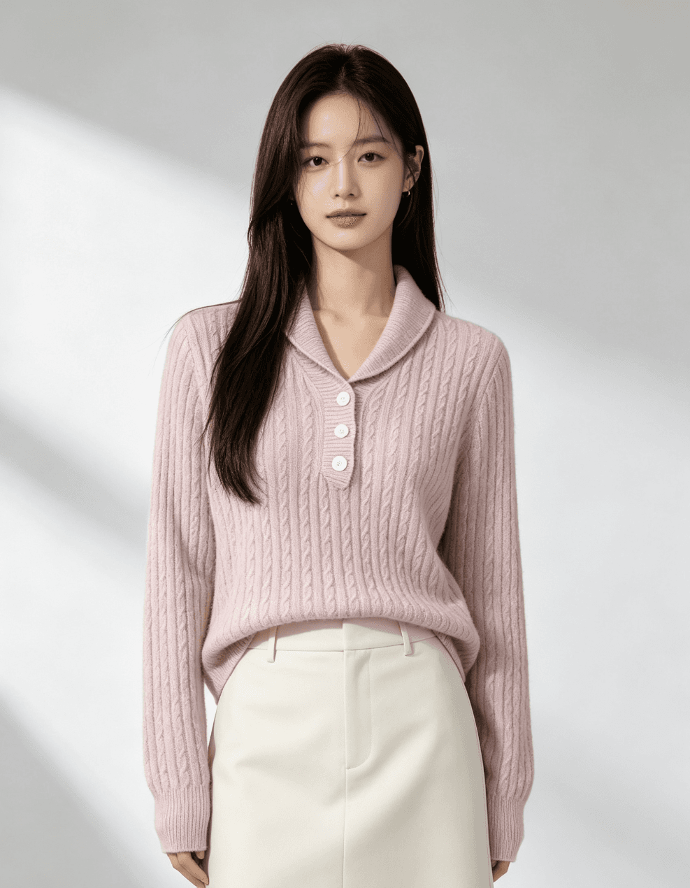 가을 겨울 새로운 사탕 색상 풀오버 니트 스웨터 여성 패션 다용도 출퇴근 스웨터 맨위 트렌디 상세 이미지 2