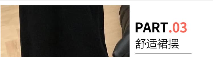 이른 가을 출산 착용 한국 스타일 느긋한 바람 후드 니트 드레스 패션 루즈핏 캐주얼 스트라이프 모유 수유 상세 이미지 21