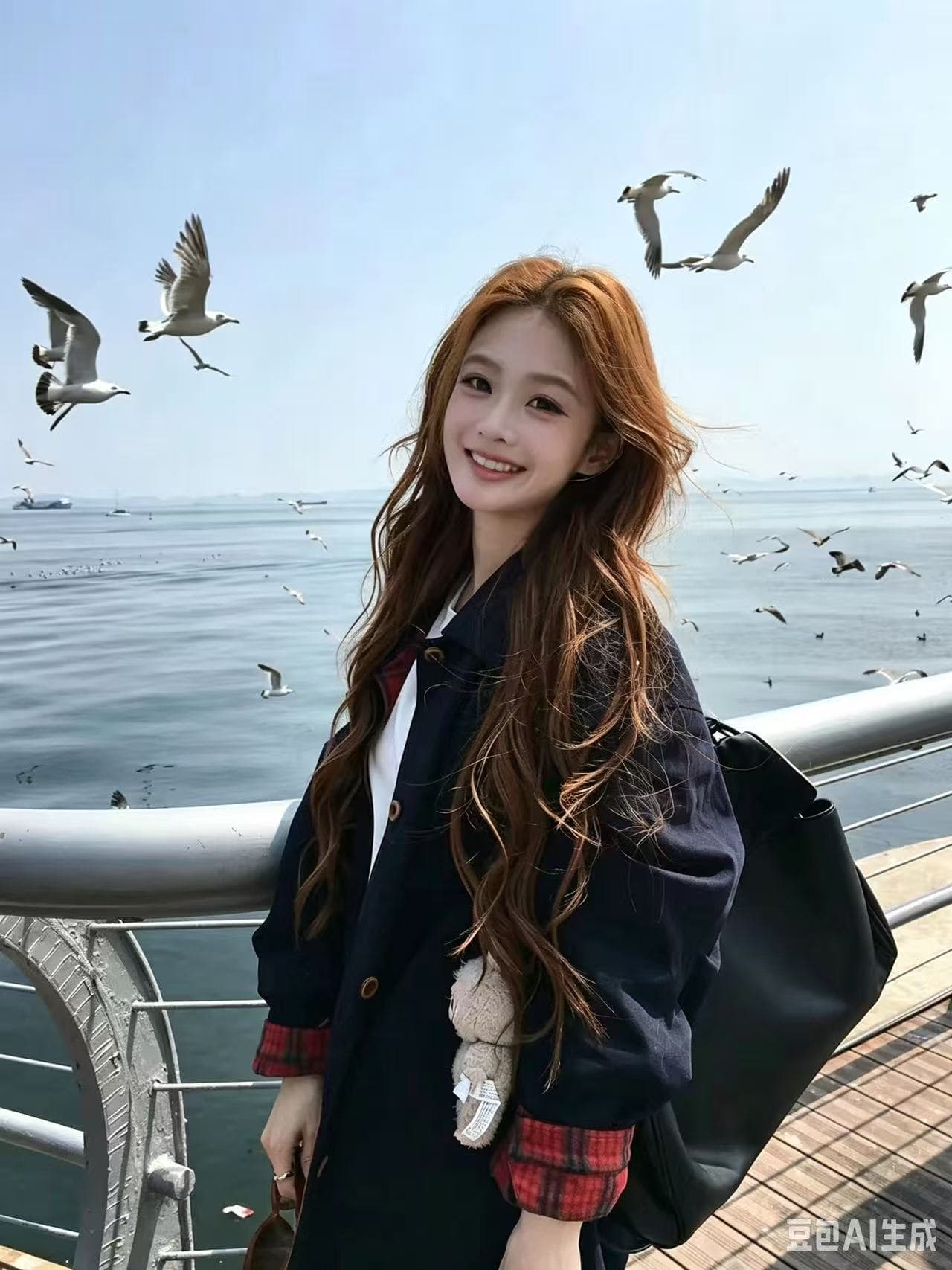 ssydfer 남섬 기억 가을 디자인 센스 주머니 패션 재킷 이미지 3