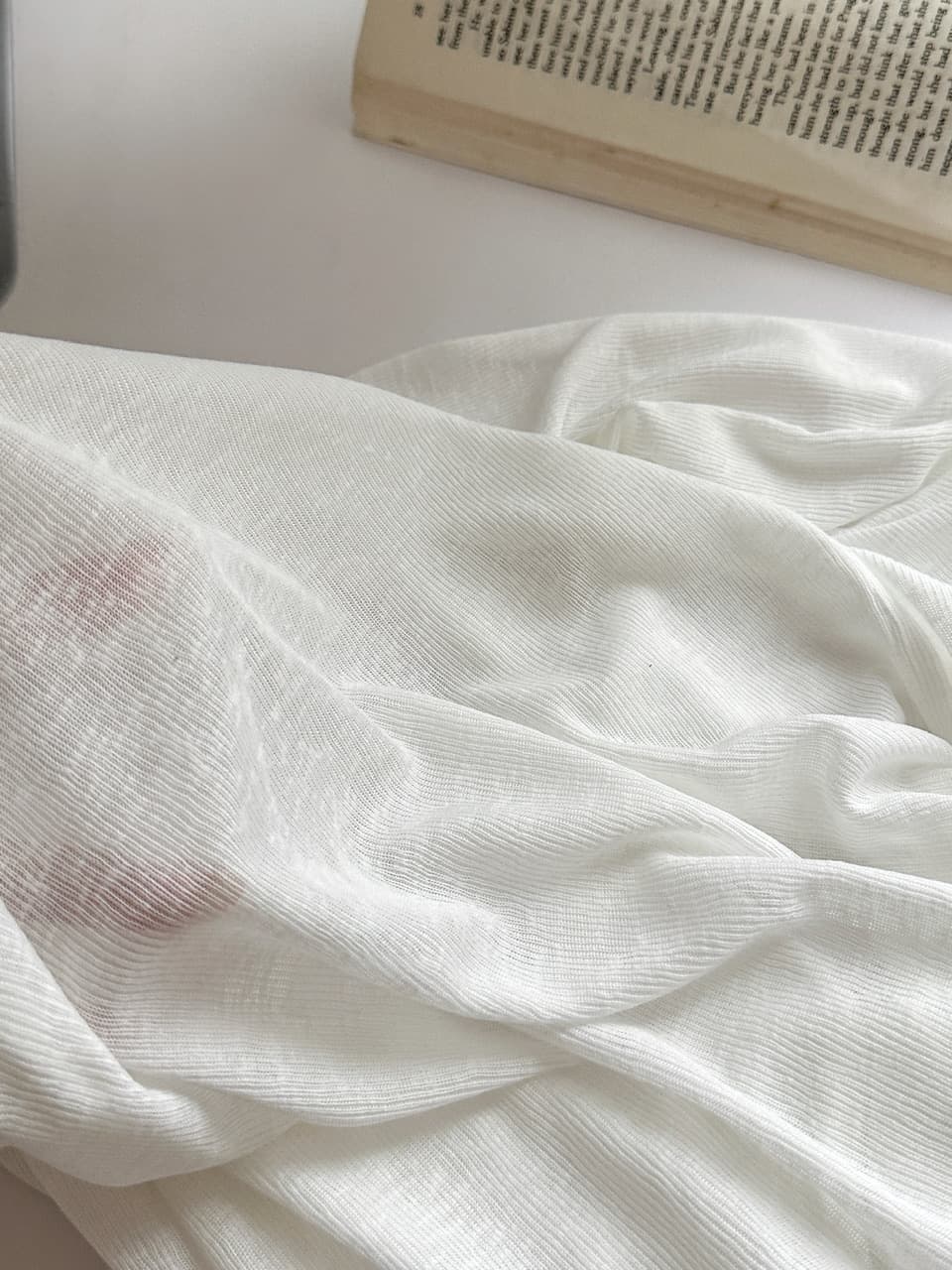 한 부서 느긋한 자외선 차단 세트 여성 행침 목 조끼 여성 외부 가져 가라. 비틀림 긴팔 블라우스 맨위 투피스 세트 상세 이미지 12
