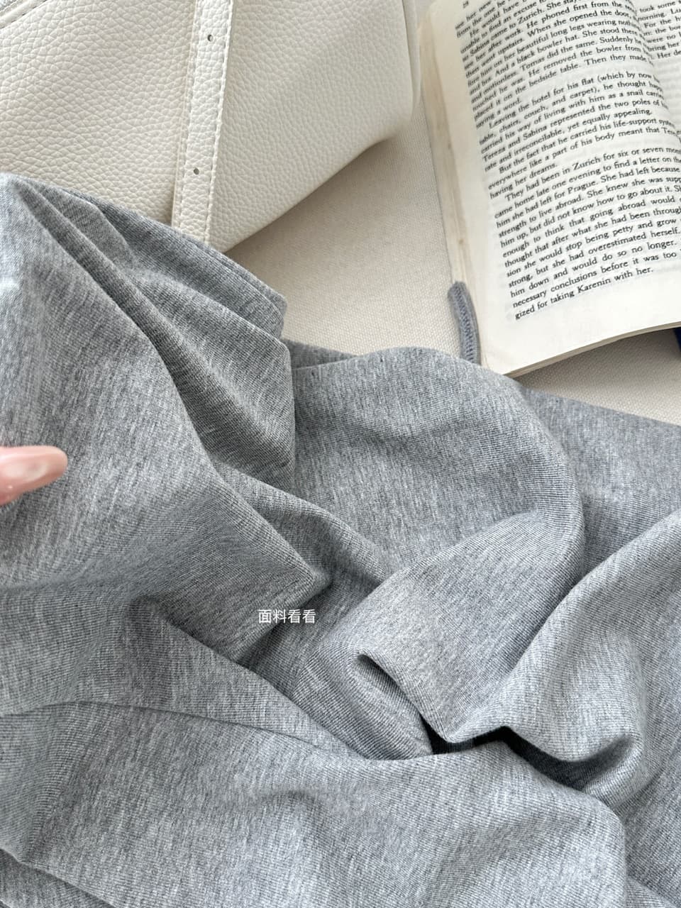 이른 가을 느슨함 느긋한 바람 얇고 가벼운 긴팔 오픈 가디건 펌프 로프 튜브탑 맨위 하이웨이스트 레이스업 캐주얼 바지 3종 세트 상세 이미지 11