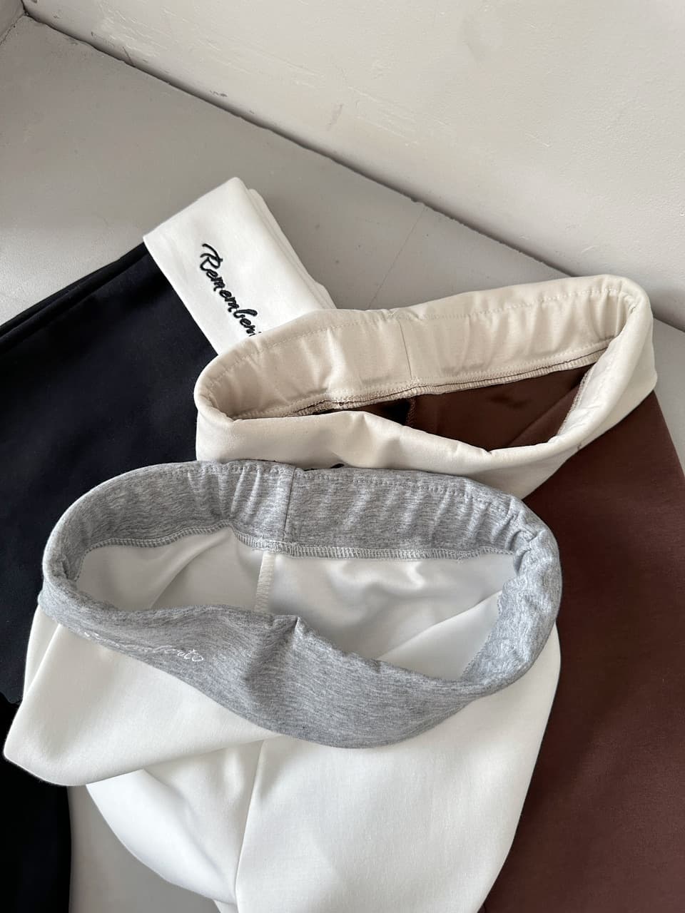 이른 가을 새로운 아메리칸 캐주얼 바람 스탠드 칼라 지퍼 쇼트 스타일 후드티 하이웨이스트 디스플레이 다리 길이 나팔 바지 긴 바지 투피스 세트 상세 이미지 16