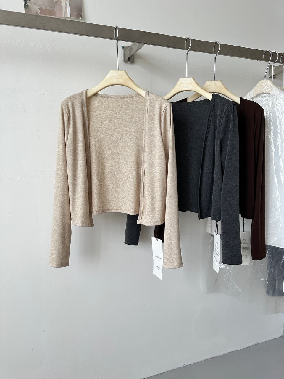 가을 켜기 새로운 아름다움 센스 이른 가을 세련된 좋은 부드러운 연령 감소 레이스 싸움 페이크 레이어드 가을 세 조각 세트 상세 이미지 8