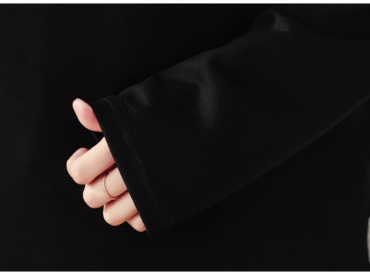 실사 빅 사이즈 여성 의류 2026 가을 새로운 통통한 여동생 패션 연령 감소 루즈핏 슬림해 보이는 다용도 맨위 상세 이미지 26