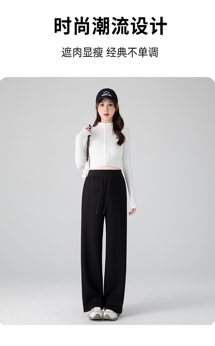 실사 임산부 바지 외출용 루즈핏 다용도 도루 센스 와이드 레그 팬츠 새로운 없음 복부 지지 임신 바지 상세 이미지 5
