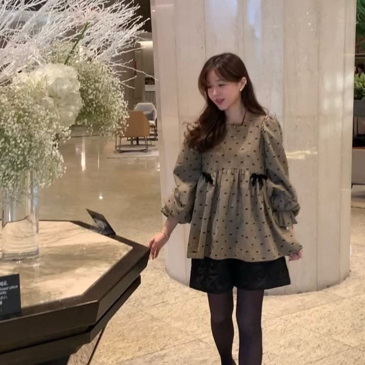 있음 물품 레트로 품격 셔츠 상세 이미지 7