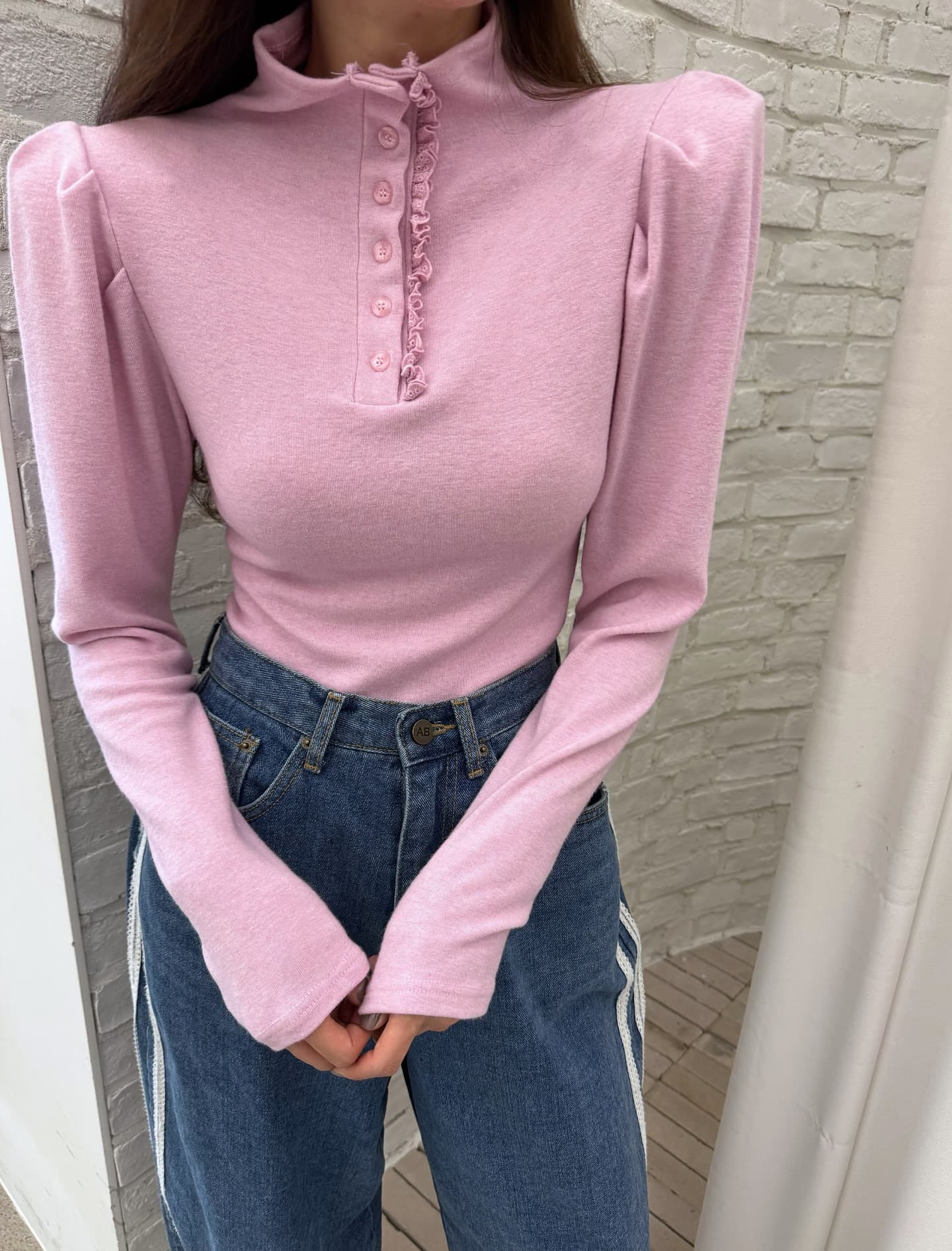 재고 있음 한국 동대문 겨울 섹션 패션 다용도 단색 터틀넥 몸매 가꾸기 티셔츠