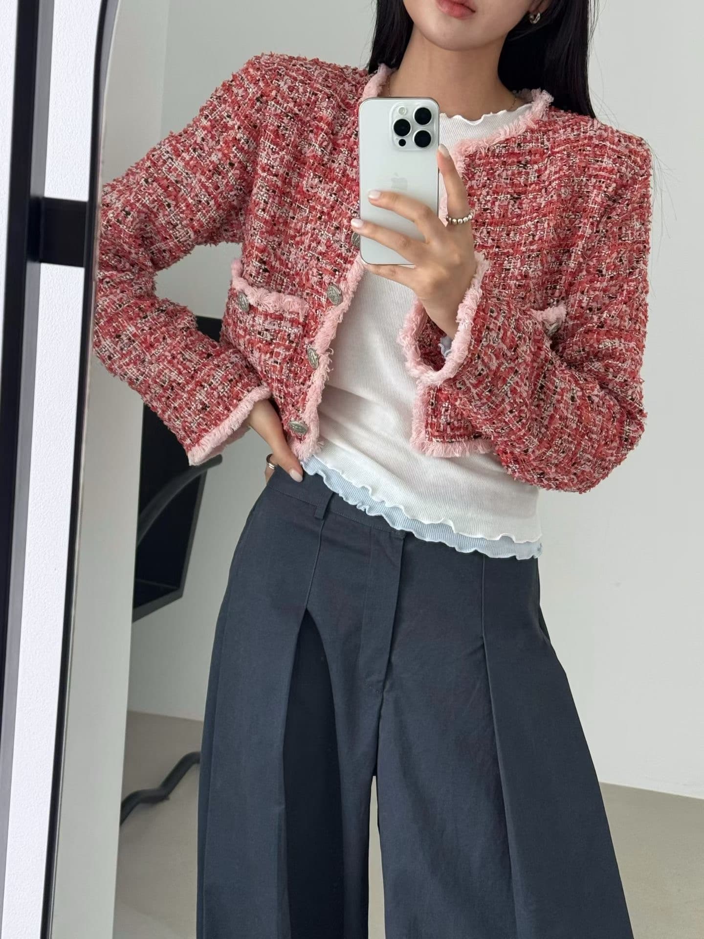 한국 동대문 가을 새로운 몸매 가꾸기 다용도 프릴 긴팔 기본 셔츠 상세 이미지 5