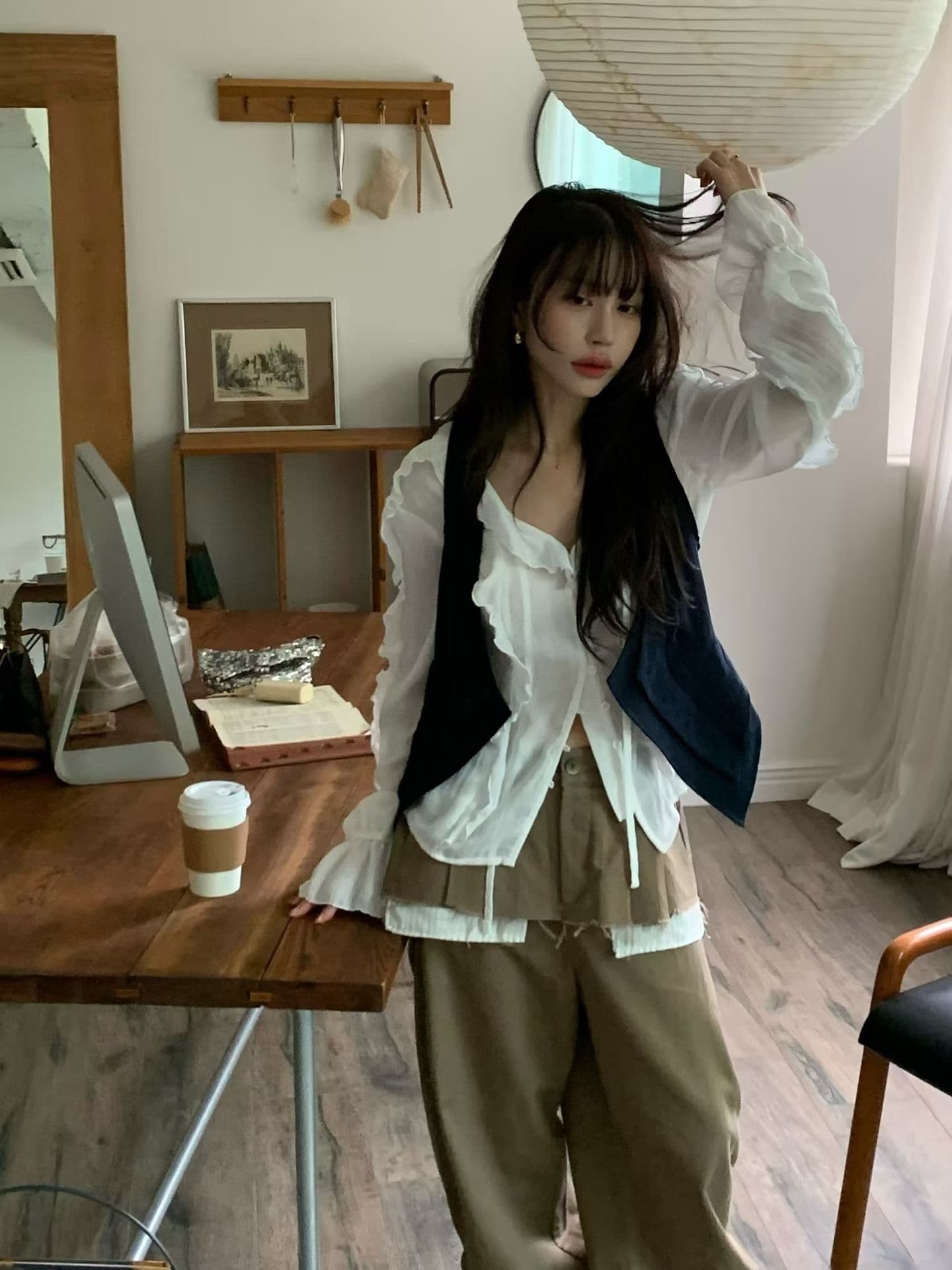 한국 ins 패션 품격 다용도 셔츠 상세 이미지 3