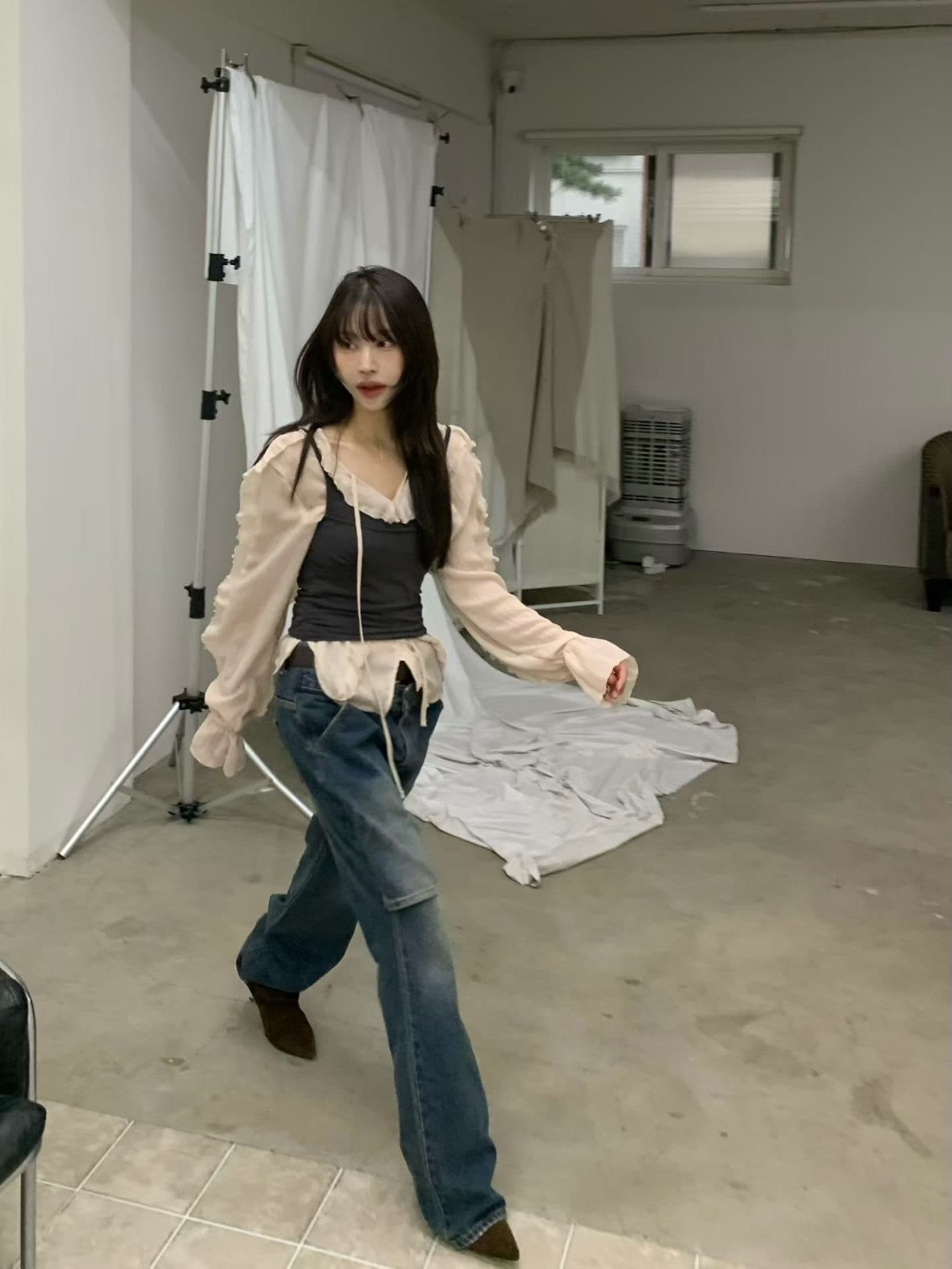 한국 ins 패션 품격 다용도 셔츠 상세 이미지 10