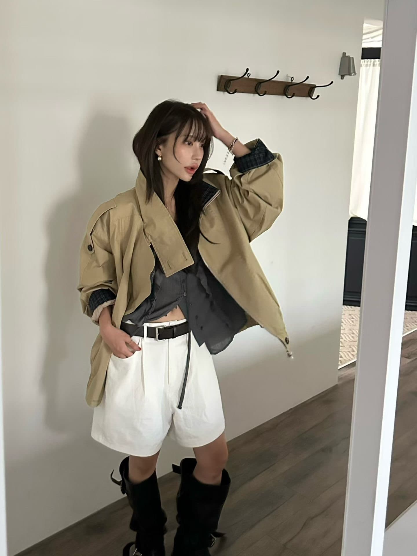 한국 ins 패션 품격 다용도 셔츠 상세 이미지 18