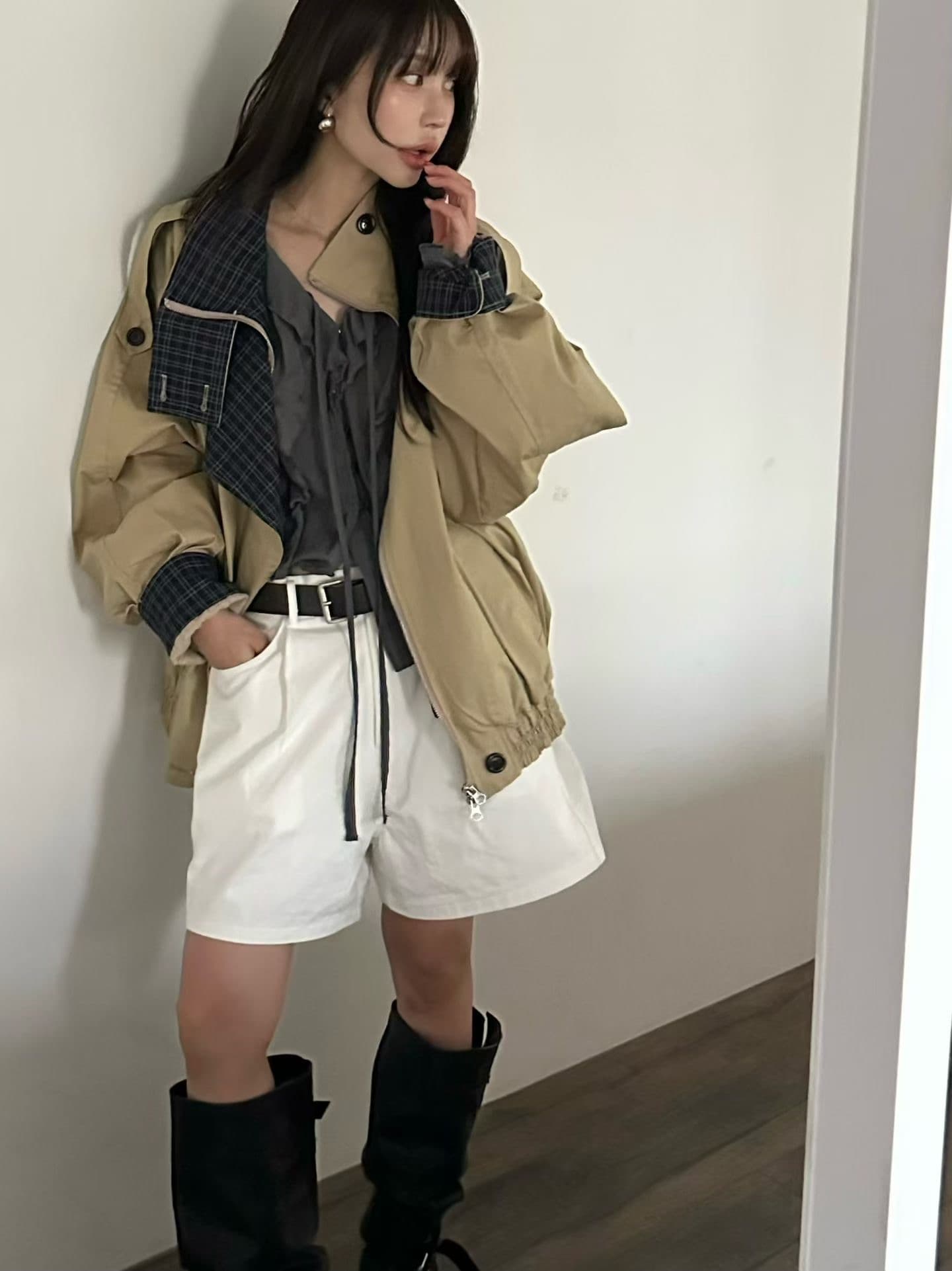 한국 ins 패션 품격 다용도 셔츠 상세 이미지 20