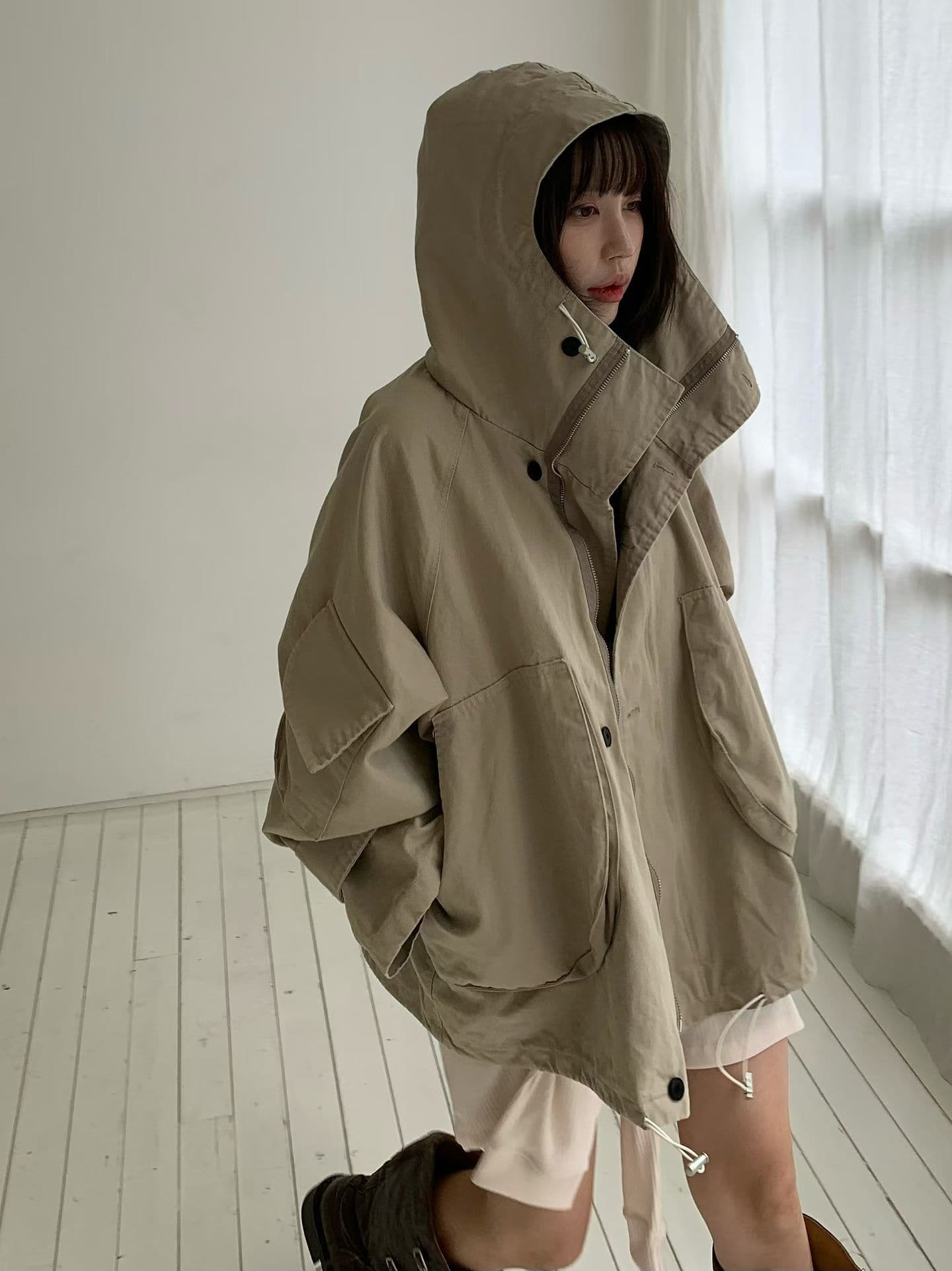 26 가을 새로운 ins 기타 주머니 재킷 재킷