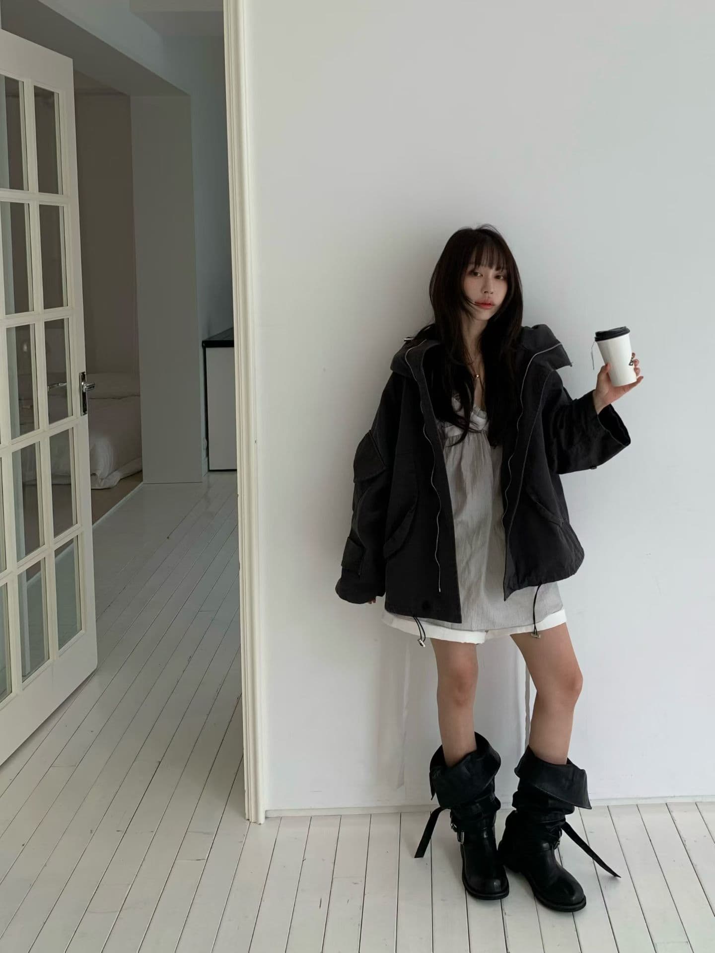 26 가을 새로운 ins 기타 주머니 재킷 재킷 상세 이미지 19