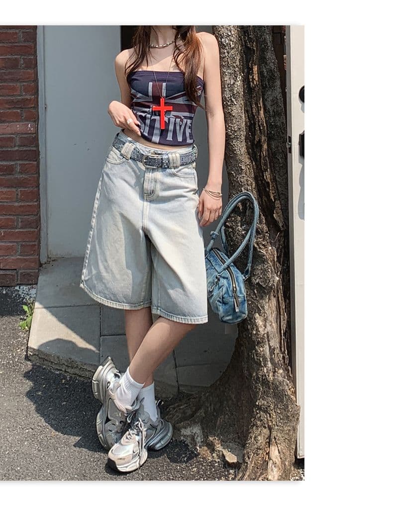 실사 2026 여름 새로운 아메리칸 레트로 하이웨이스트 루즈핏 와이드 레그 팬츠 높음 거리 트렌디 차가운 오부 바지 청바지 여성 상세 이미지 12
