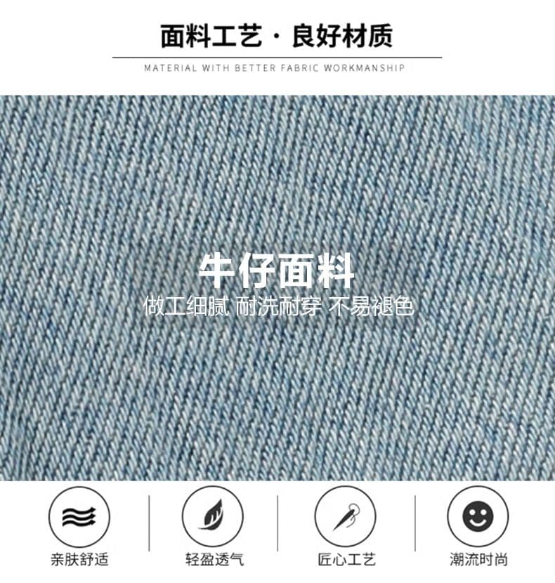 실사 2026 여름 새로운 하늘색 데님 플리츠 스커트 여성 노출 방지 하이웨이스트 한 마디 반신 치마 상세 이미지 7