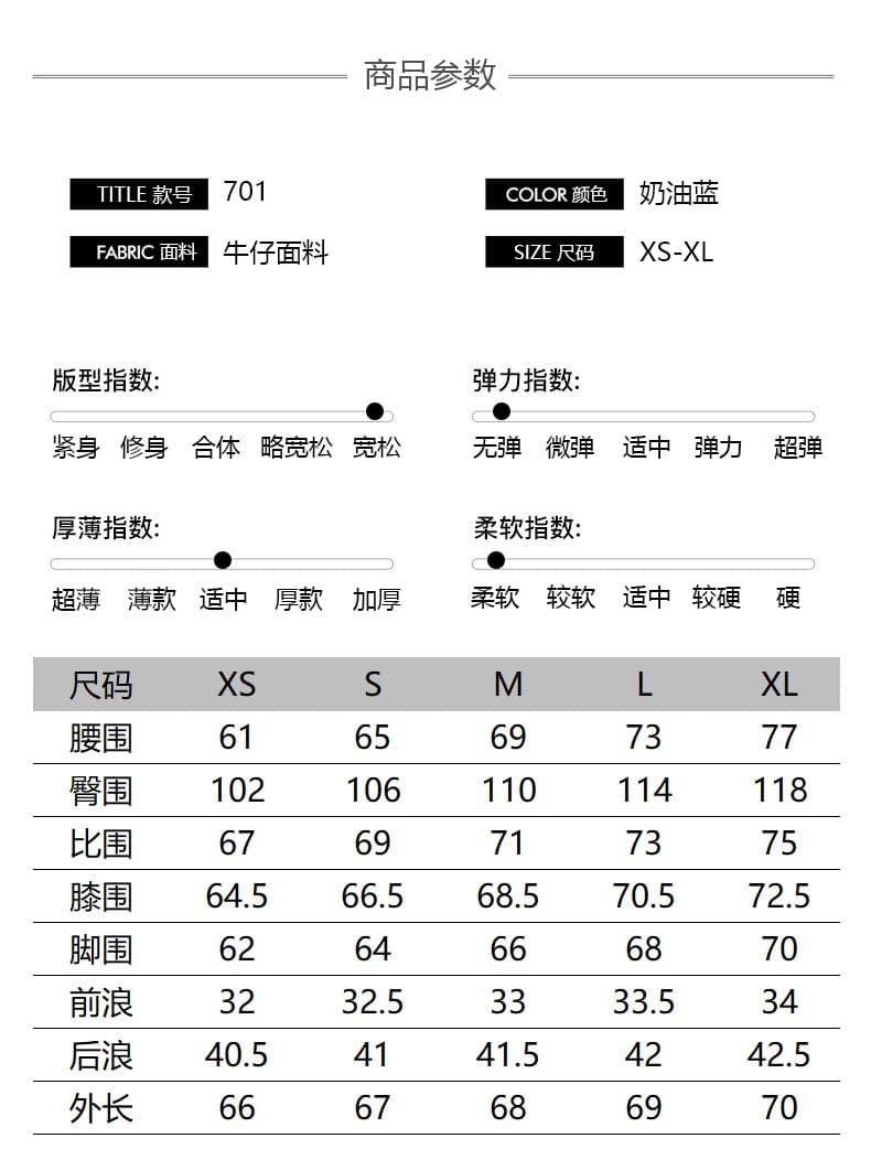 실사 레트로 블루 아메리칸 레트로 하이웨이스트 루즈핏 와이드 레그 팬츠 봄 여름 슬림해 보이는 캐주얼 7 점 데님 반바지 여성 상세 이미지 3