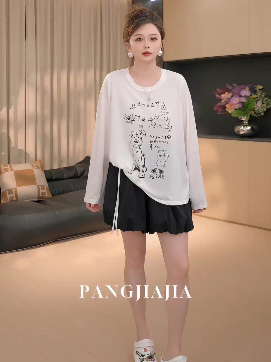 지방 지아 지아 원하는 t 여름 패션 얇은 스타일 통기성 다용도 얼음 실크 긴팔 맨위 여성 h626y08873 상세 이미지 3