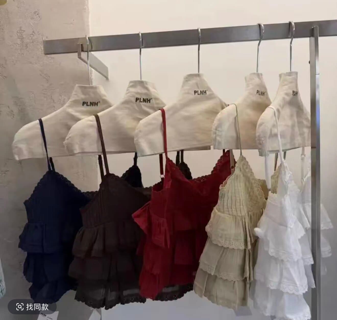 한 부서 작은 청신 달콤함 레이스 패치워크 프릴 디자인 센스 여름 다용도 외국 가스 연령 감소 캐미솔 상세 이미지 4