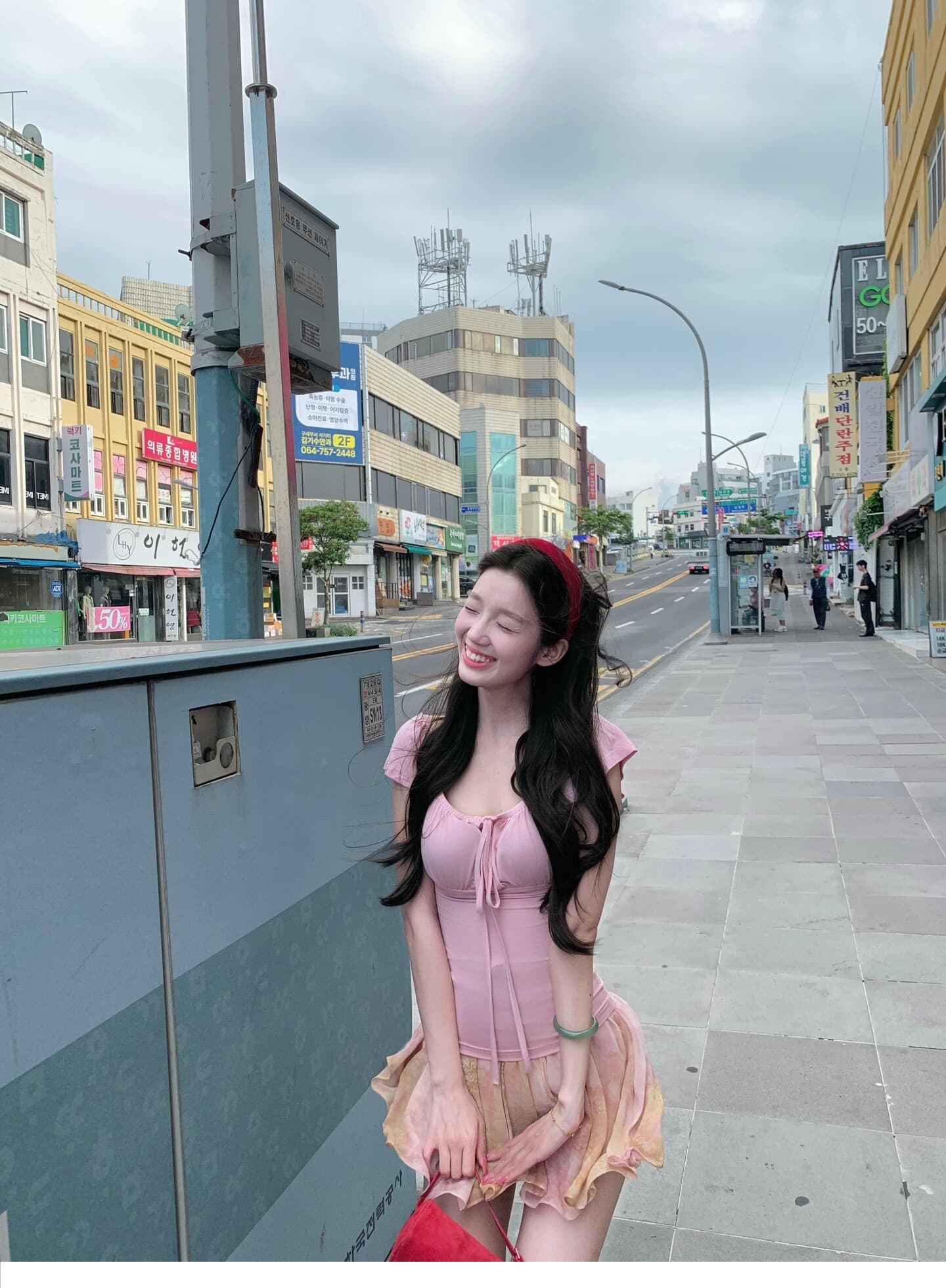 한 부서 새로운 달콤함 소녀 바람 광장 칼라 레이스업 조끼 여성 여름 몸매 가꾸기 소프트 캔디 착용 가져 가라. 기타 색온도 부드러운 바람 맨위 상세 이미지 11