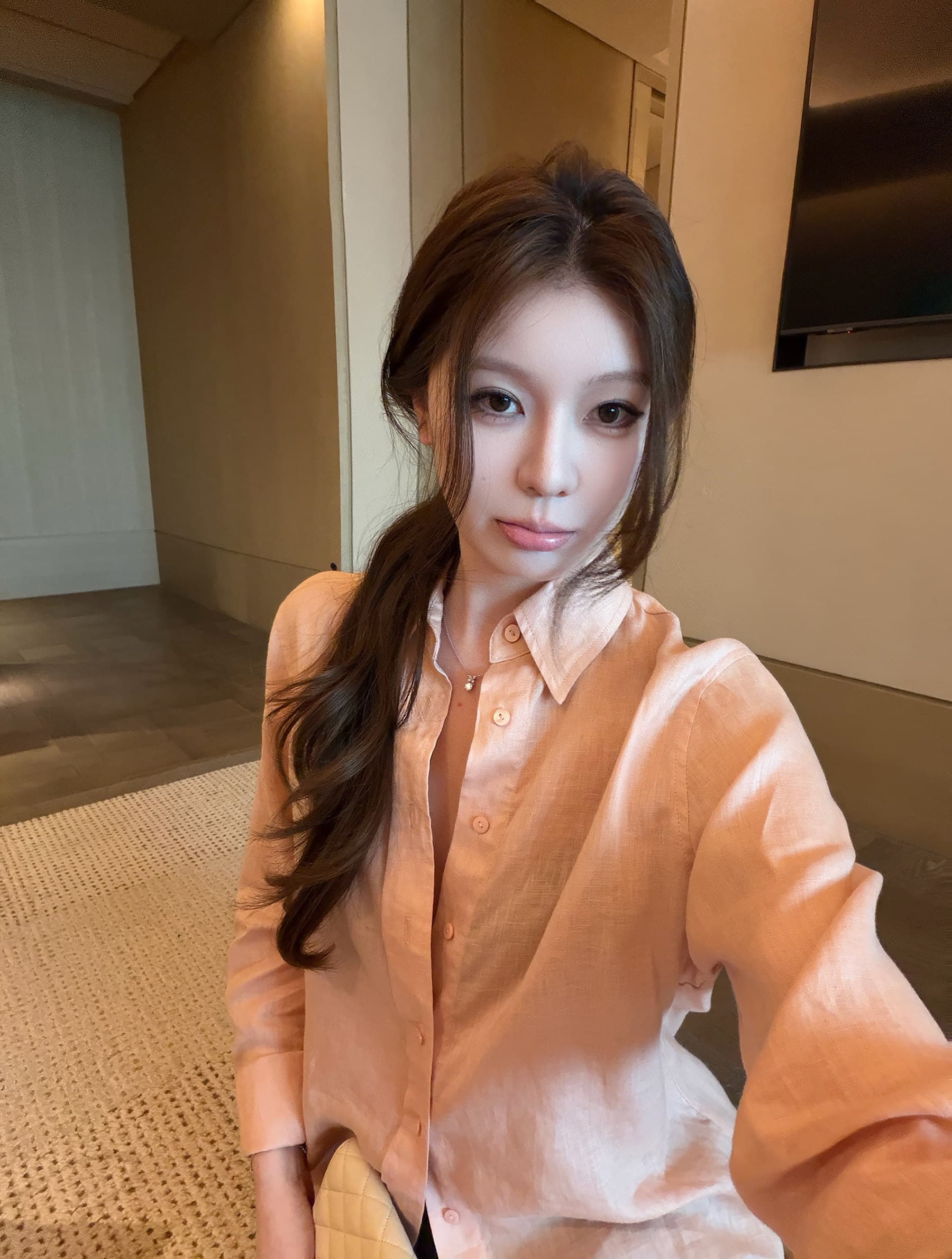 산소 센스 루즈핏 자외선 차단 셔츠 가을 새로운 여성 상세 이미지 22