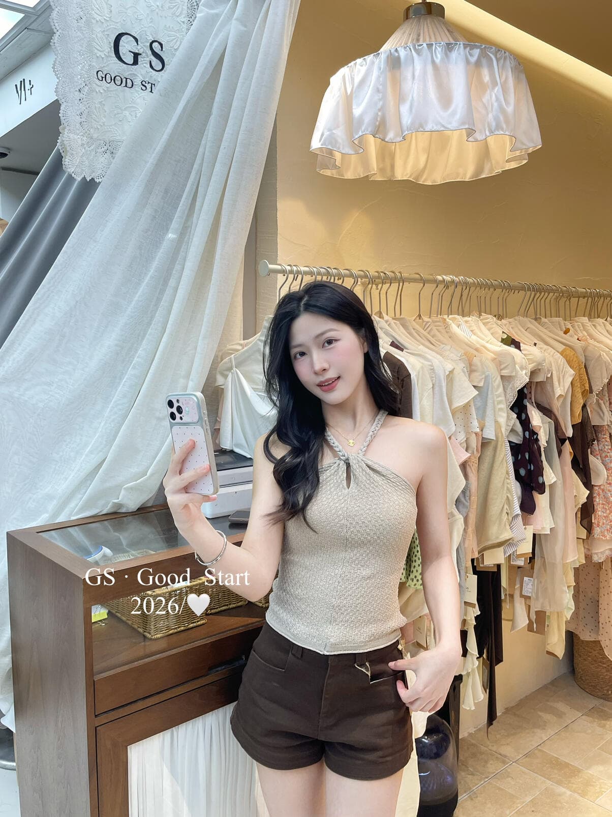 gs.good start- 보존 강력한 추진력 한 부서 순수한 욕망 다용도 꽈배기 행침 목 몸매 가꾸기 니트 조끼 상세 이미지 16