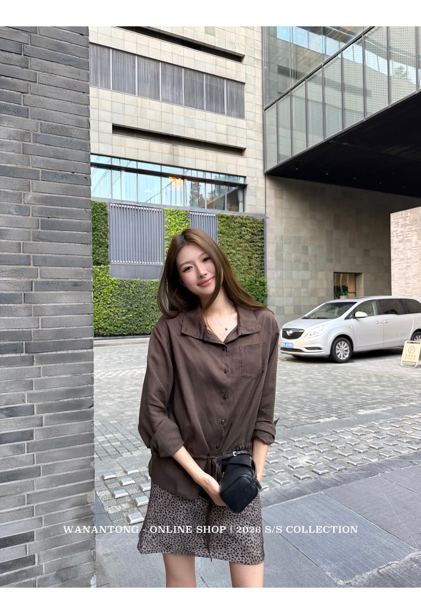 프랑스식 캐주얼 폴로 칼라 펌프 로프 셔츠 디자인 센스 긴팔 맨위 여성 상세 이미지 7
