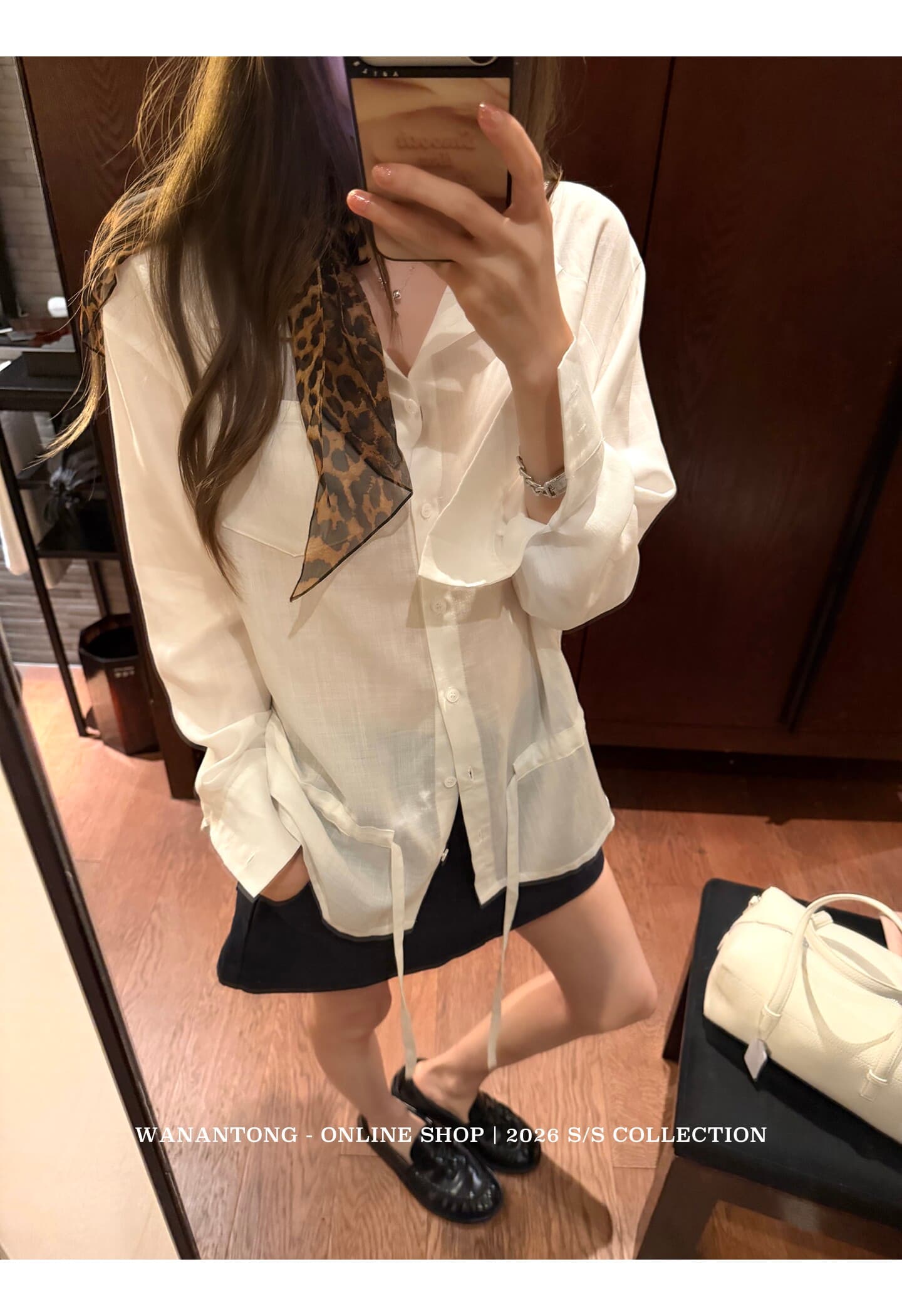 프랑스식 캐주얼 폴로 칼라 펌프 로프 셔츠 디자인 센스 긴팔 맨위 여성 상세 이미지 22