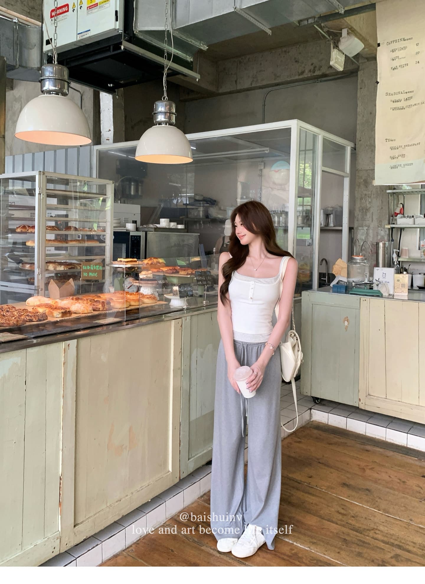 스택 착용 슬립 페이크 레이어드 스택 착용 조끼 슬립 여성 디자인 센스 몸매 가꾸기 디스플레이 몸 맨위 상세 이미지 29