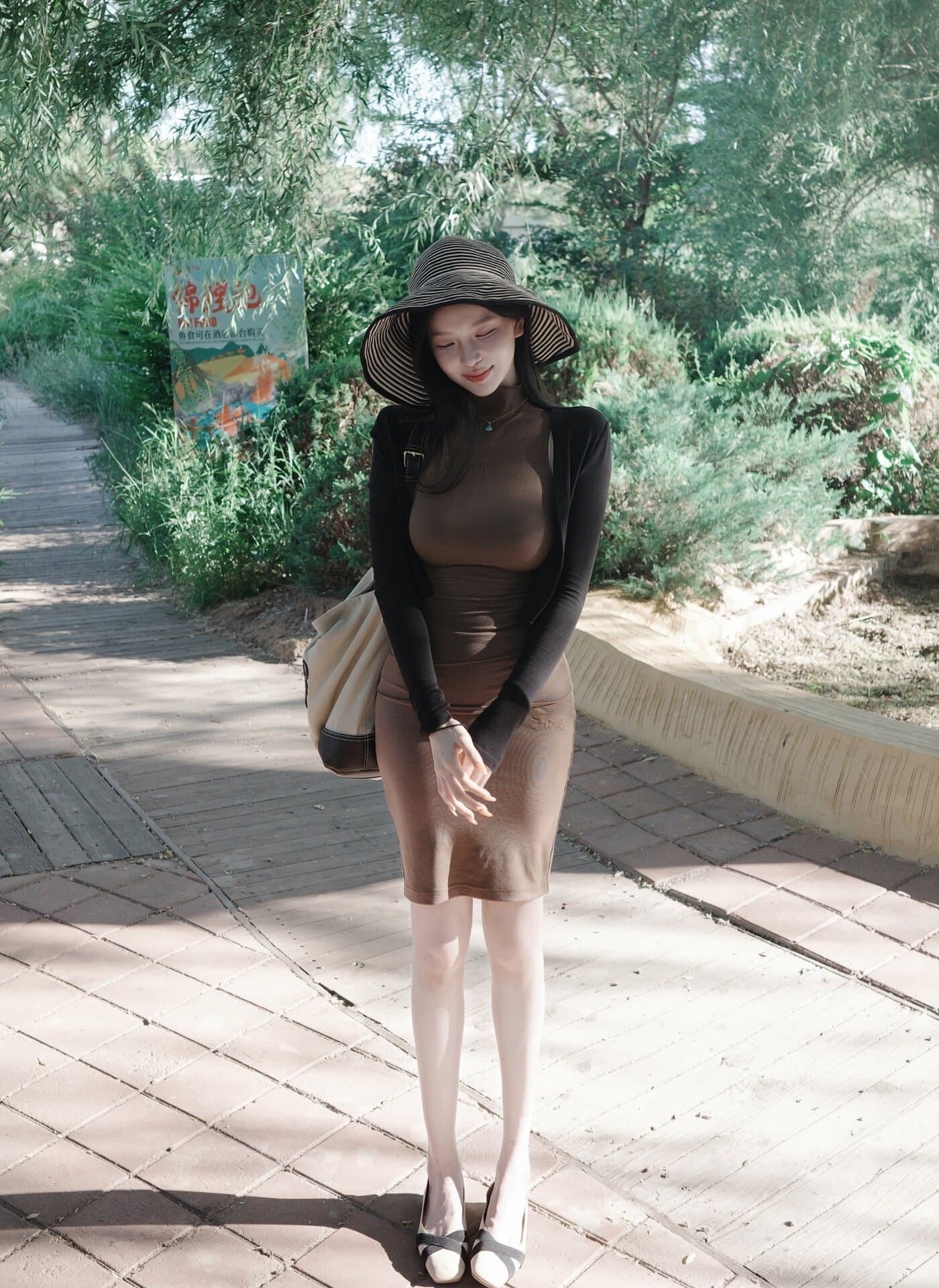 farte shop 恋旧 이야기 세트 라이 경기 서울 트임 높음 폭탄 반신 스커트 여성 봄 여름 타이트 스커트 미니 스커트 상세 이미지 7