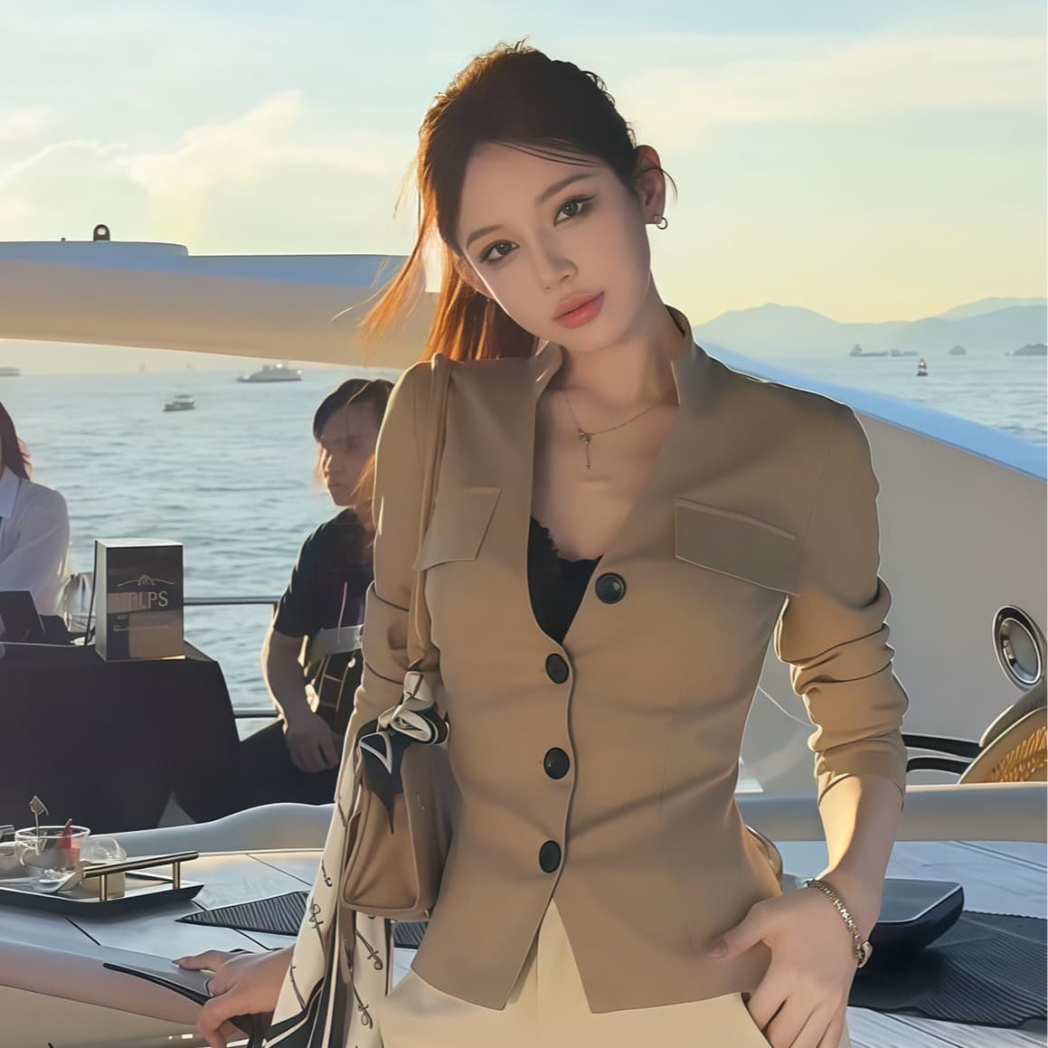 자이언트 잘 생긴 ~ 중 이른 가을 셔츠 재킷 2026 새로운 올해 인기 폭발 고유 한 아름다운 몸매 가꾸기 슬림해 보이는 맨위 이미지 5