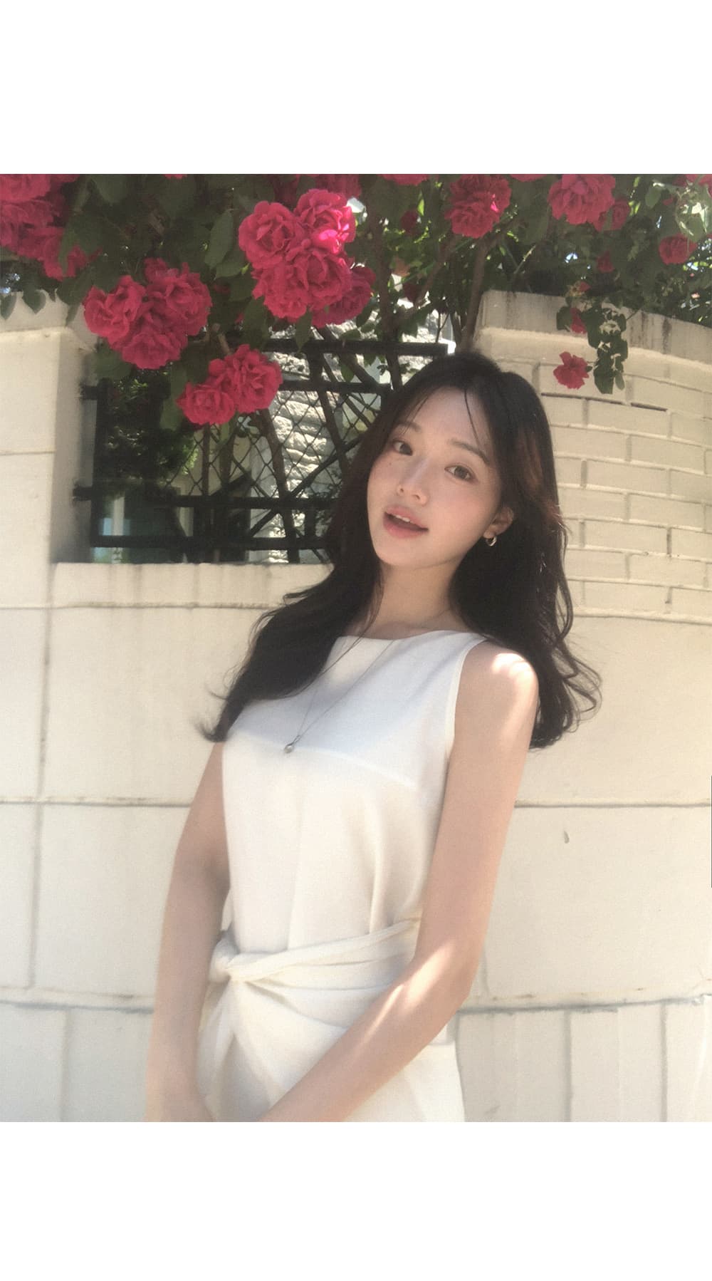 있음 선적 디자인 센스 민소매 여성 드레스 여름 새로운 작은 키 높은 품질 아름다운 요정 치마 상세 이미지 7