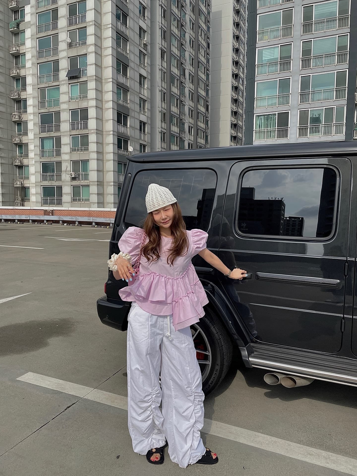 재고 있음 한국 동대문 chic 다용도 작은 대중 불규칙 패션 셔츠 상세 이미지 12