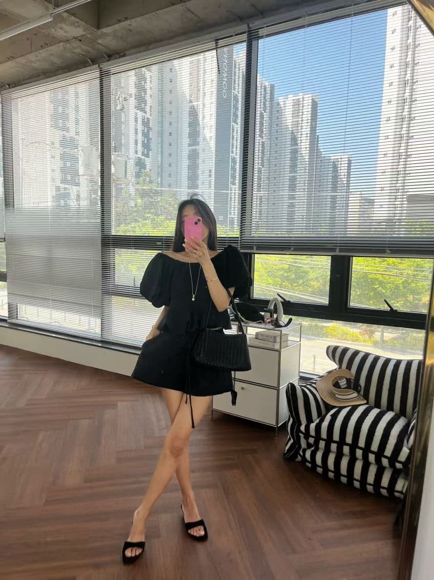 있음 선적 다용도 거품 소매 반팔 셔츠 반바지 세트 상세 이미지 18