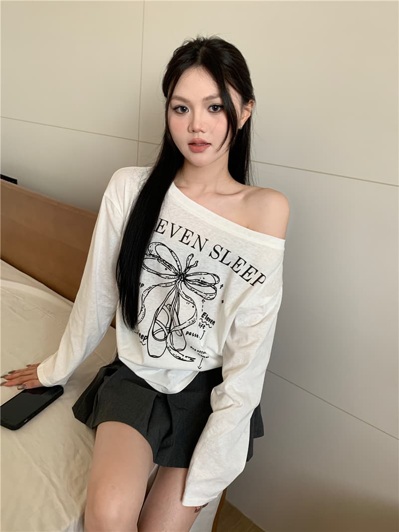 실사 정가 한 부서 낙서 자외선 차단 블라우스 펌프 Pleat 긴팔 슬림해 보이는 디자인 센스 티셔츠 여성 2025 여름 새로운 이미지 3