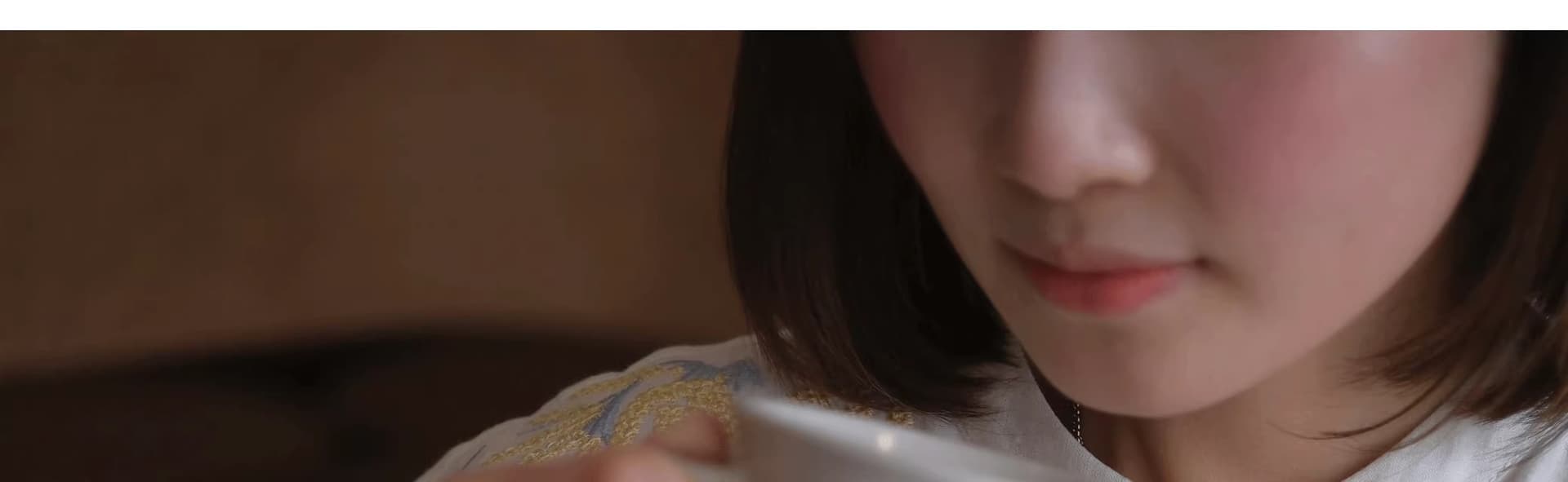 디자인 센스 무거운 작업 자수 면 린넨 여성 셔츠 봄 캐주얼 품격 작은 스탠드 칼라 벌룬 소매 셔츠 순면 맨위 상세 이미지 7