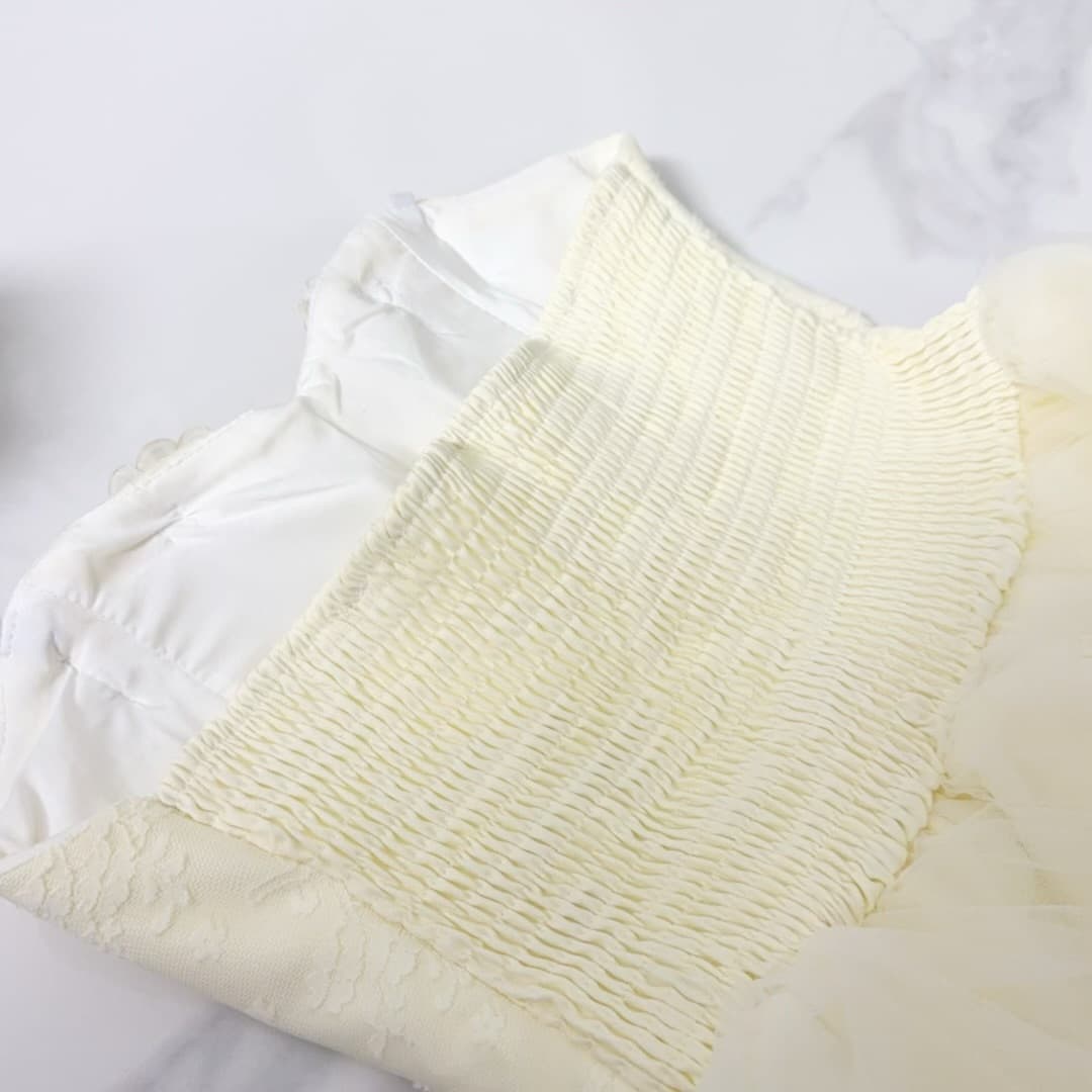 lin boutique 백조 왈츠 무거운 작업 망사 패치워크 예복 치마 여성 드레스 상세 이미지 16