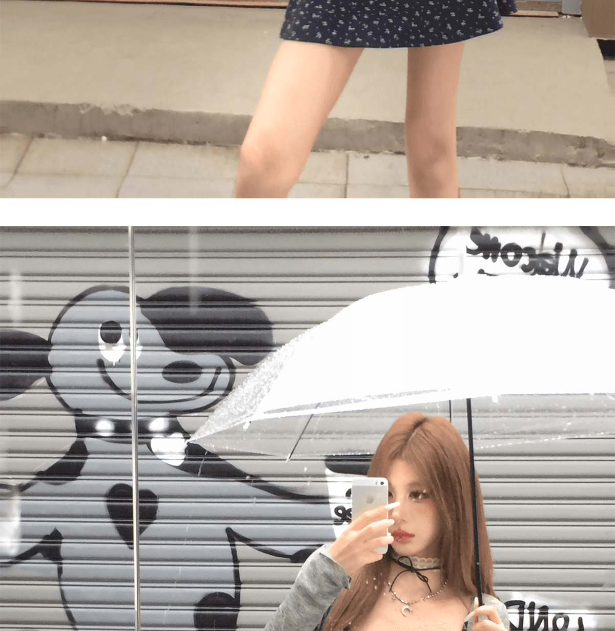 mejiu 꿀 나인 북해 정원 슬립 꽃무늬 치마 여름 프랑스식 드레스 디자인 센스 핫걸 미니 스커트 상세 이미지 21