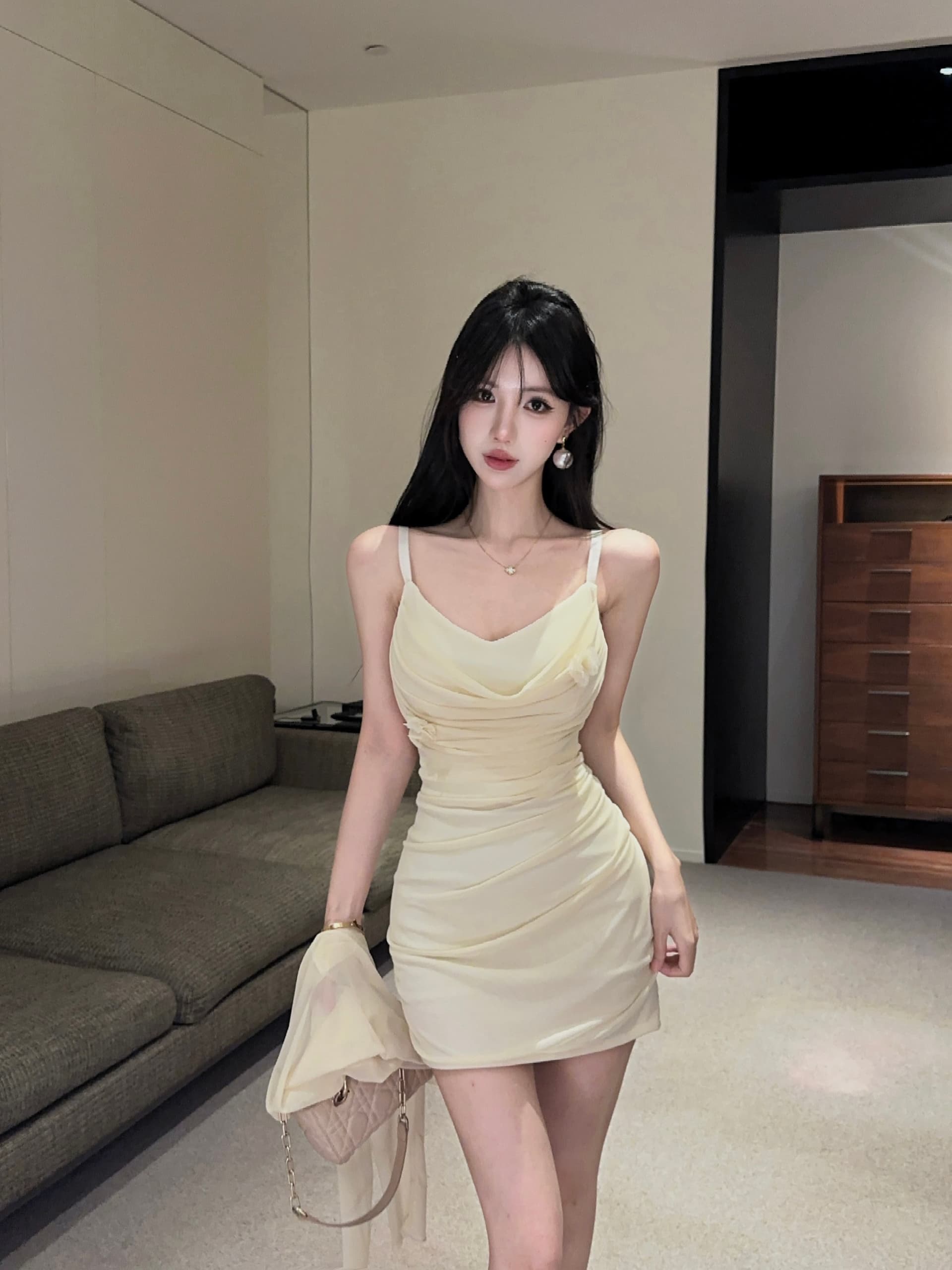 실사 망사 투피스 세트 아니요 단일 판매 싱글 후퇴 거부하다 상세 이미지 8