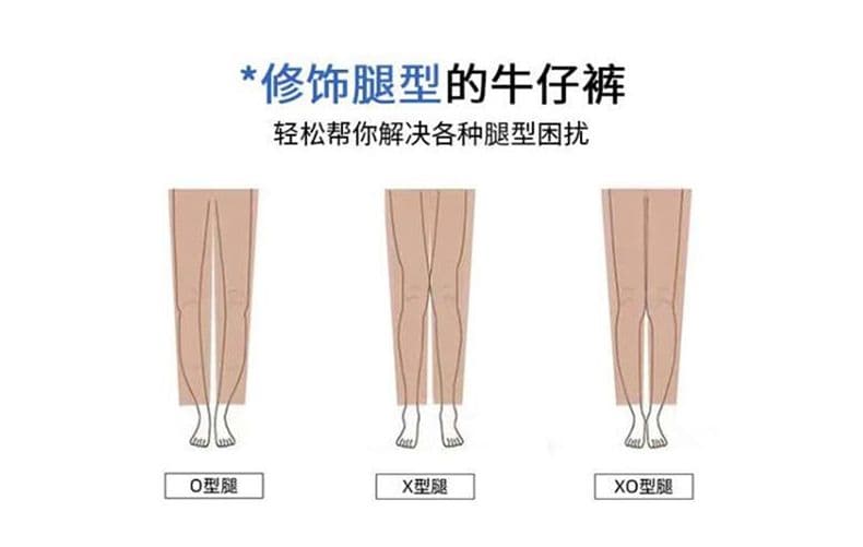 실사 새로운 아메리칸 레트로 프린트 하이웨이스트 루즈핏 청바지 모통이 칼 넓은 다리 바닥 청소 청바지 여성 상세 이미지 4