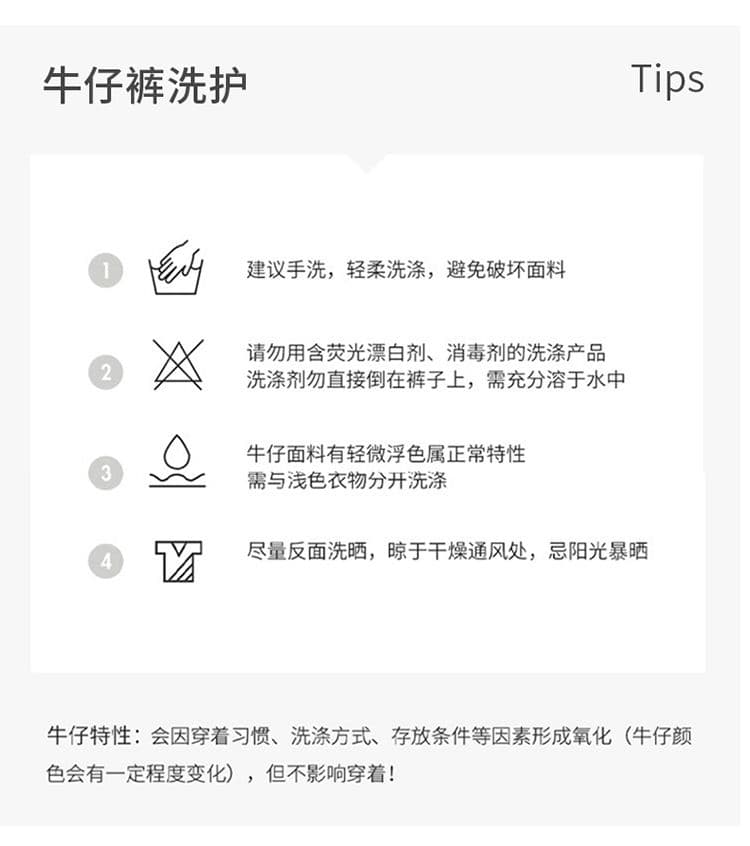 실사 레트로 블루 하이웨이스트 루즈핏 넓은 다리 청바지 새로운 슬림해 보이는 다용도 바닥 청소 스트레이트 팬츠 자수 주머니 상세 이미지 6