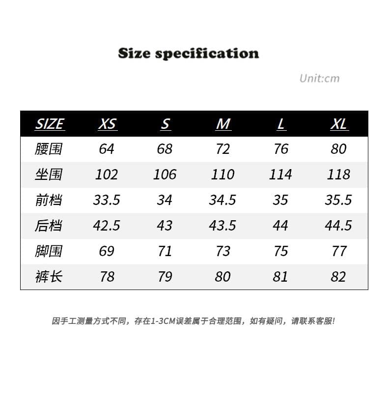 실사 여름 새로운 대나무 마디 질감 면 100% 워싱 아주 강인한 프로필 모양 하이웨이스트 루즈핏 7 점 캐주얼 바지 여성 상세 이미지 3