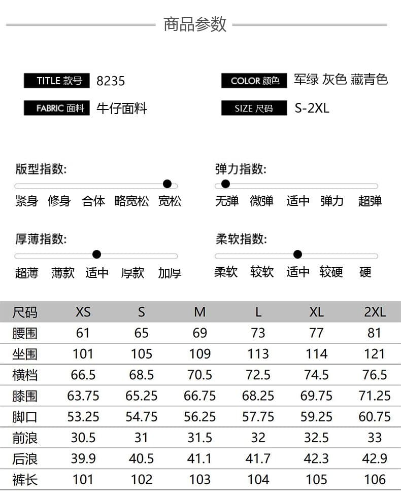 실사 워시 퇴색 한 면 디자인 센스 아메리칸 레트로 핫걸 모통이 칼 바지 다용도 기타 주머니 넓은 다리 워크웨어 캐주얼 바지 상세 이미지 7