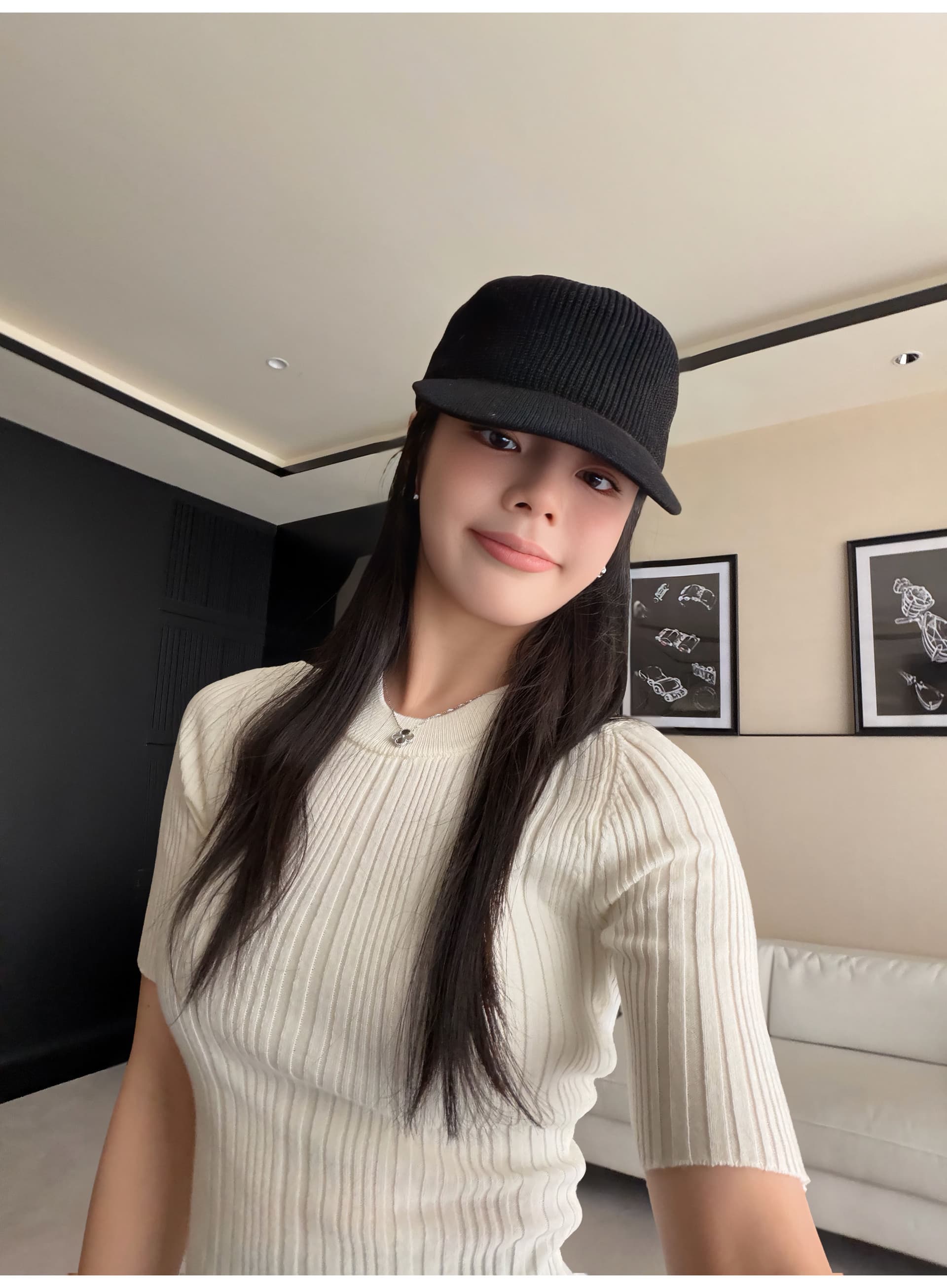 한 장 한 한 부서 다용도 미니멀리즘 라운드 넥 반팔 몸매 가꾸기 슬림해 보이는 오래된 돈 바람이 아닙니다. 규칙 구덩이 기사 니트 스웨터 맨위 상세 이미지 14