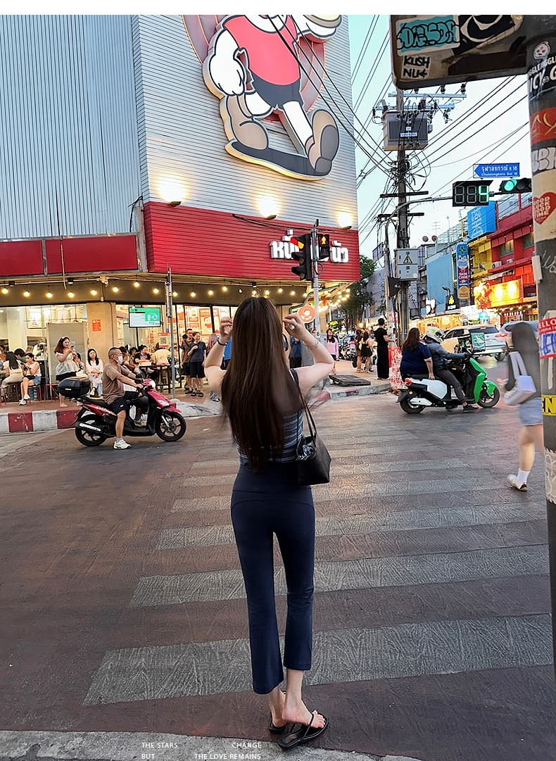 spicy 핫걸 조끼 2026 여름 자수 스트라이프 모직물 조끼 발굴하다 어깨 디자인 슈퍼 슬림해 보이는 디스플레이 몸 상세 이미지 2