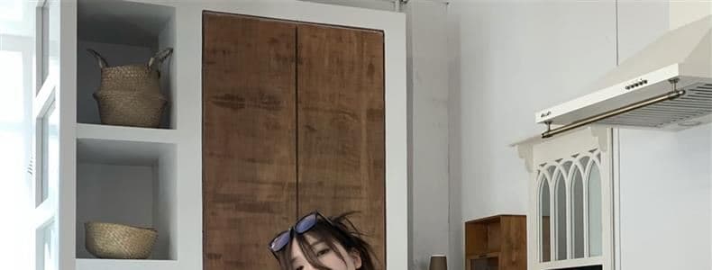 스트라이프 슬립 여성 드레스 여름 핫걸 루즈핏 캐주얼 해변가 휴가 작은 키 민소매 조끼 길다 치마 상세 이미지 8