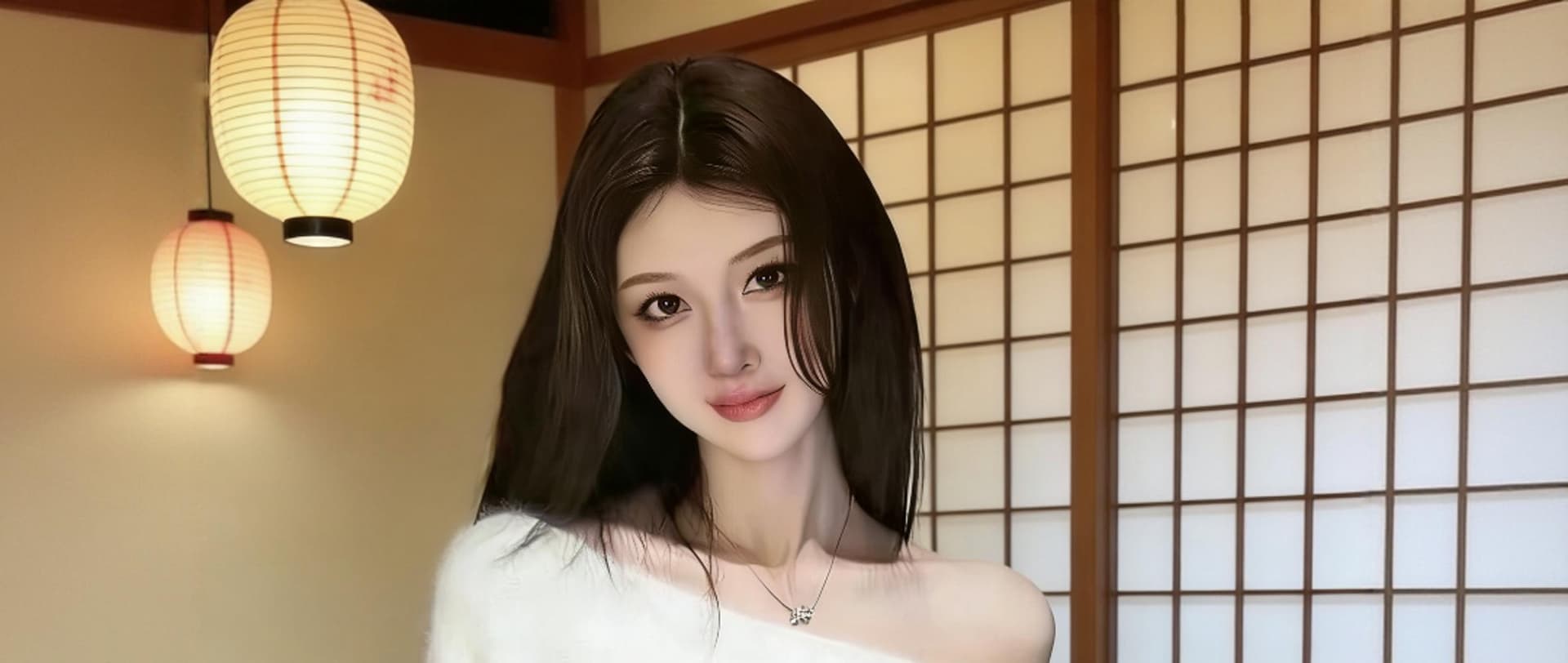 슈퍼 잘 생긴 고유 한 아름다운 프랑스식 부드러운 바람 모방 수달 고급 센스 스웨터 여자 가을 겨울 새로운 오프숄더 맨위 상세 이미지 14